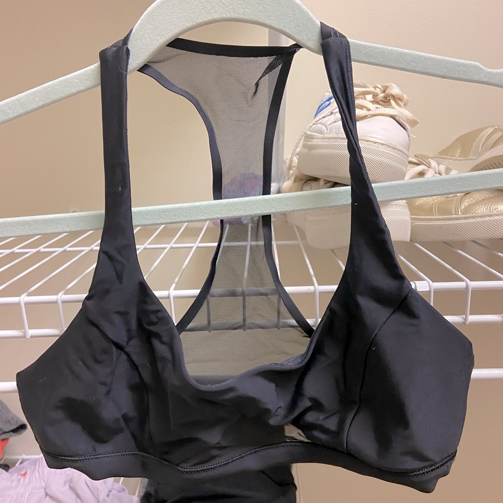 Black Lululemon bikini top